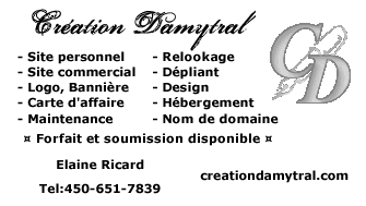 Cr&eacute;ation Damytral